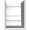 Ekena Millwork Standard Asheboro Architectural Grade PVC Rafter Tail, 6"W X 8"H X 30"L RFTP06X08X30ASH - alternate 3